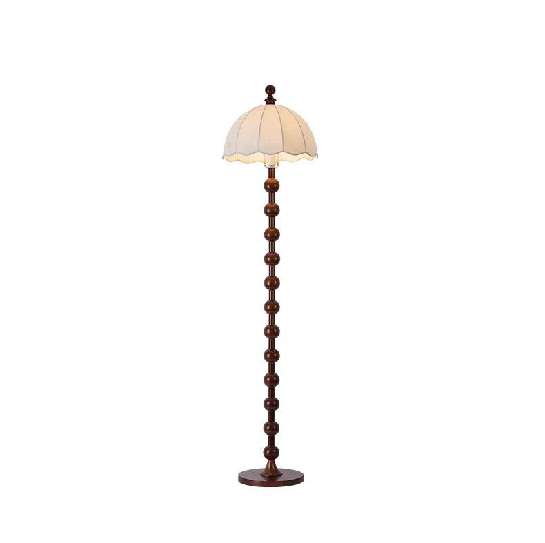 Traditionelle japanische Zylinder-Stehlampe mit Rattan-Flechtwerk und einem Licht für das Wohnzimmer 