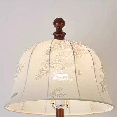 Traditionelle japanische Zylinder-Stehlampe mit Rattan-Flechtwerk und einem Licht für das Wohnzimmer 
