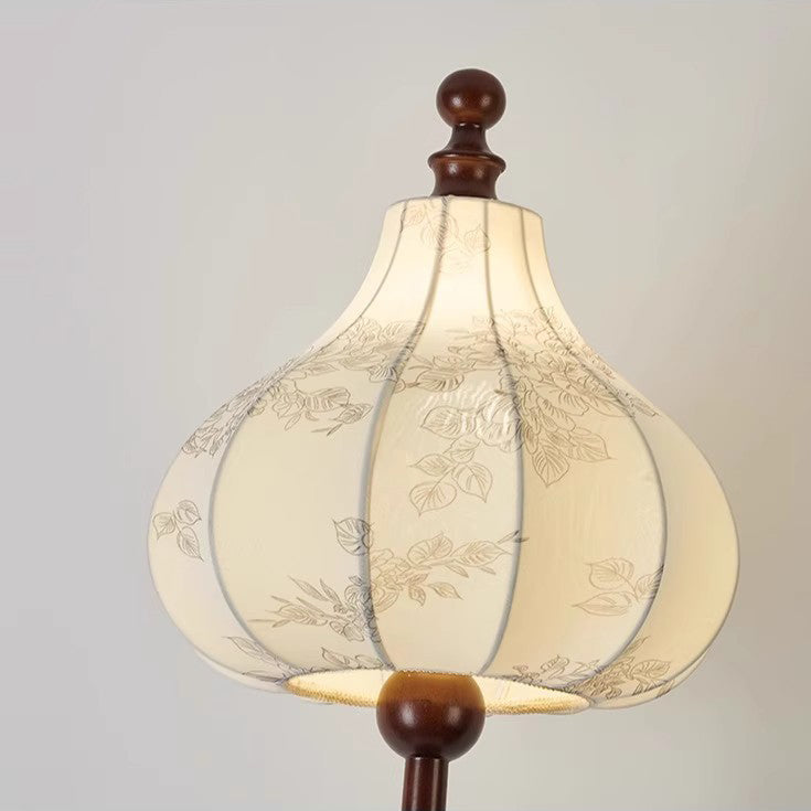 Traditionelle japanische Zylinder-Stehlampe mit Rattan-Flechtwerk und einem Licht für das Wohnzimmer 