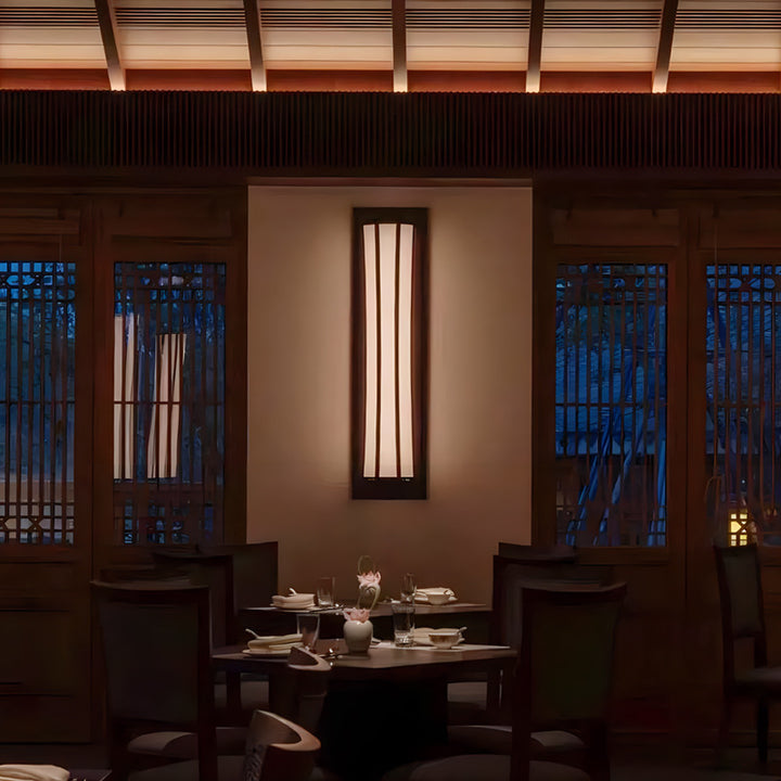Applique murale 1 lumière en fer traditionnel chinois pour salle à manger 
