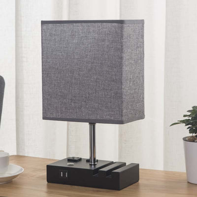 Lampe de table LED en forme de champignon rechargeable USB créative contemporaine pour chambre à coucher 