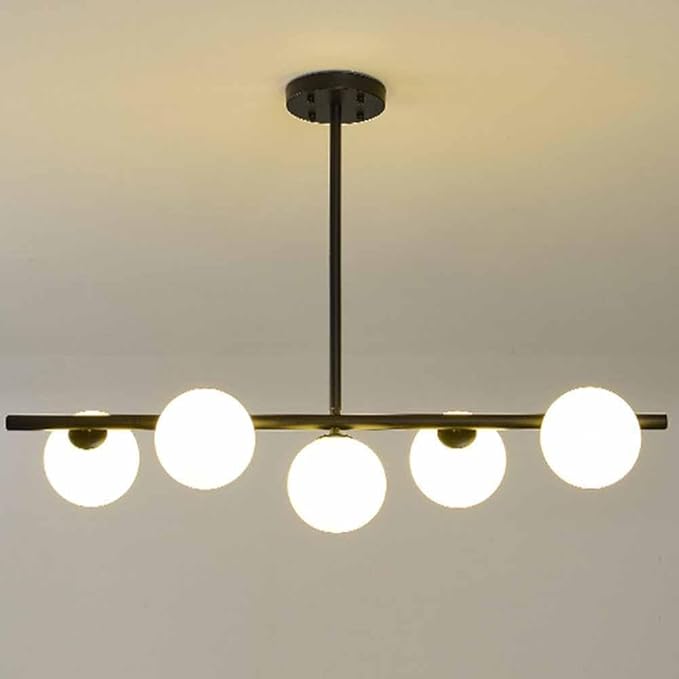 Branche Française Traditionnelle Tige Courbée Dôme Caoutchouc Bois Fer Cadre Abat-jour en Tissu Lustre à 3/5/6/8 Lumières Pour Salon 