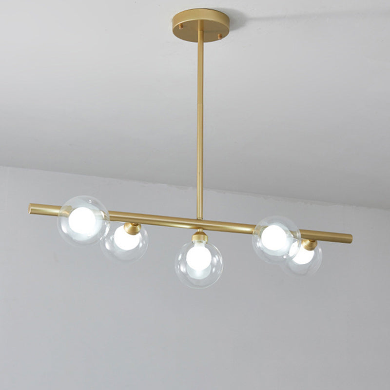 Branche Française Traditionnelle Tige Courbée Dôme Caoutchouc Bois Fer Cadre Abat-jour en Tissu Lustre à 3/5/6/8 Lumières Pour Salon 
