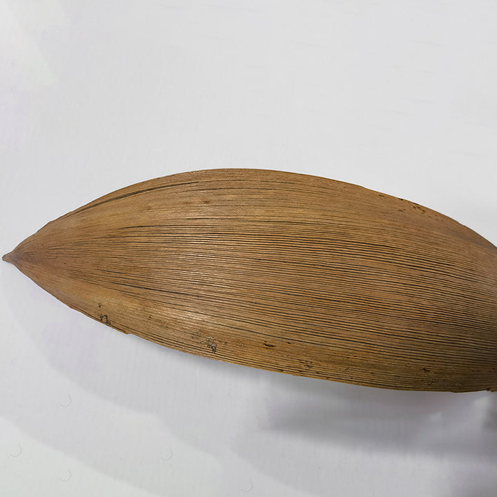 Luz colgante contemporánea creativa de hoja de cacao 1/2/3 luces para isla para comedor 