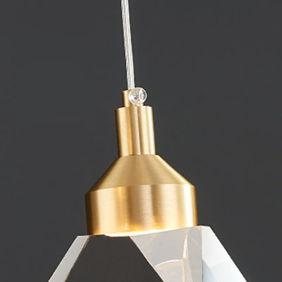 Contemporary Luxury Round Brass Frame Crystal Stone Shade 10-Light Chandelier For Living Room