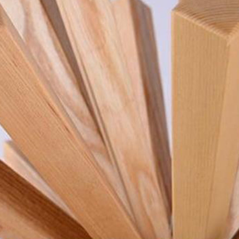Suspension contemporaine créative en bois massif à 10 lumières pour salon 