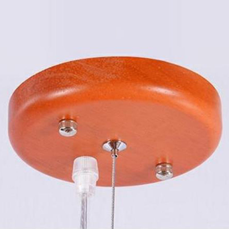 Suspension contemporaine créative en bois massif à 10 lumières pour salon 