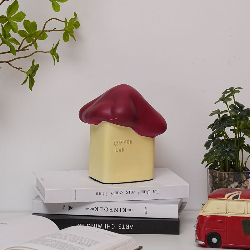 Lámpara de Mesa USB LED de Nieve Linda de Cerámica Creativa Contemporánea para Dormitorio 
