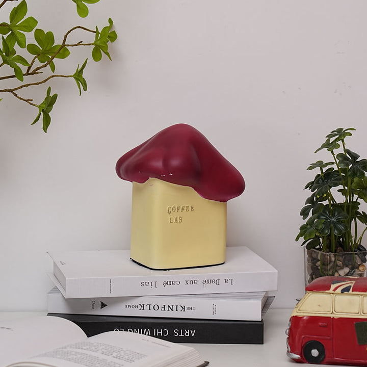 Lámpara de Mesa USB LED de Nieve Linda de Cerámica Creativa Contemporánea para Dormitorio 