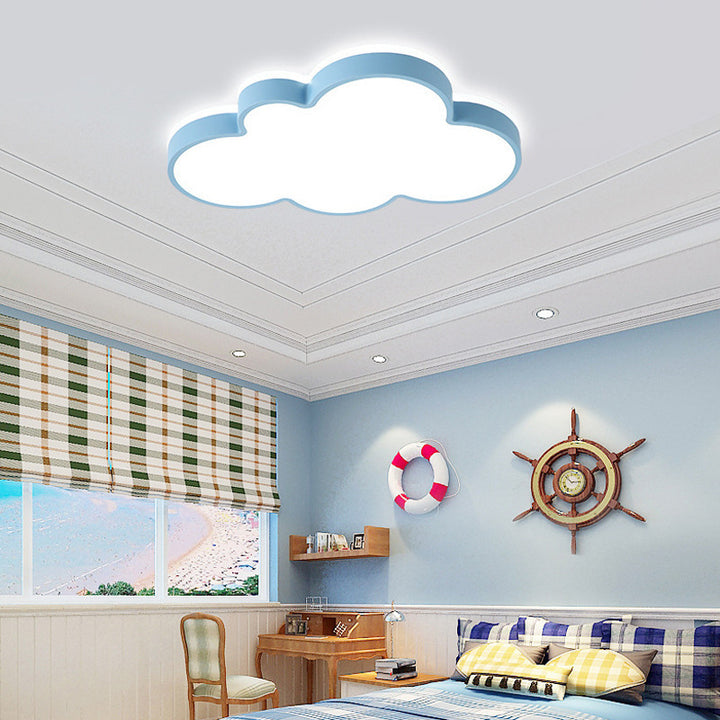 Zeitgenössische kreative Eisen-Acryl-Wolkenleuchte LED-Deckenleuchte für das Schlafzimmer 