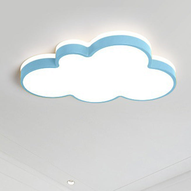 Zeitgenössische kreative Eisen-Acryl-Wolkenleuchte LED-Deckenleuchte für das Schlafzimmer 
