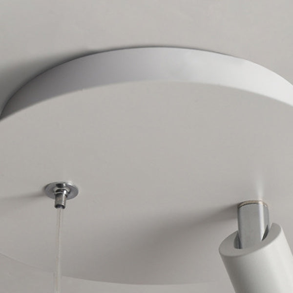 Moderne Mid-Century Eisen Aluminium Horn Schirm LED Pendelleuchte Spotlight für Wohnzimmer 