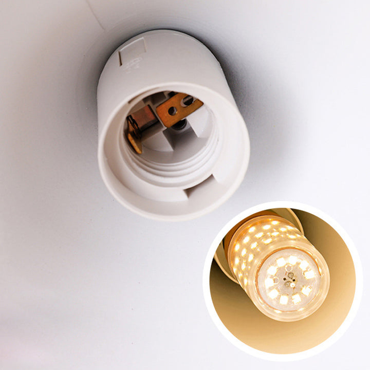 Suspension Luminaire à Une Lumière en Forme de Cône Géométrique en Fer Macaron Scandinave Contemporain pour Salon 