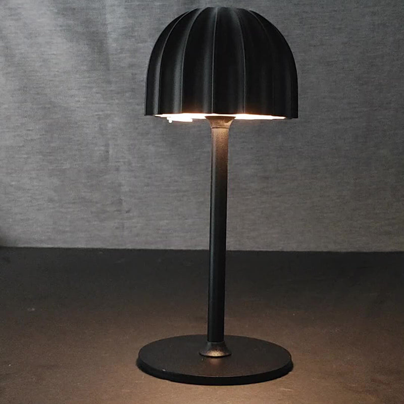 Lampe de table LED USB en forme de parapluie scandinave contemporaine pour chambre à coucher 