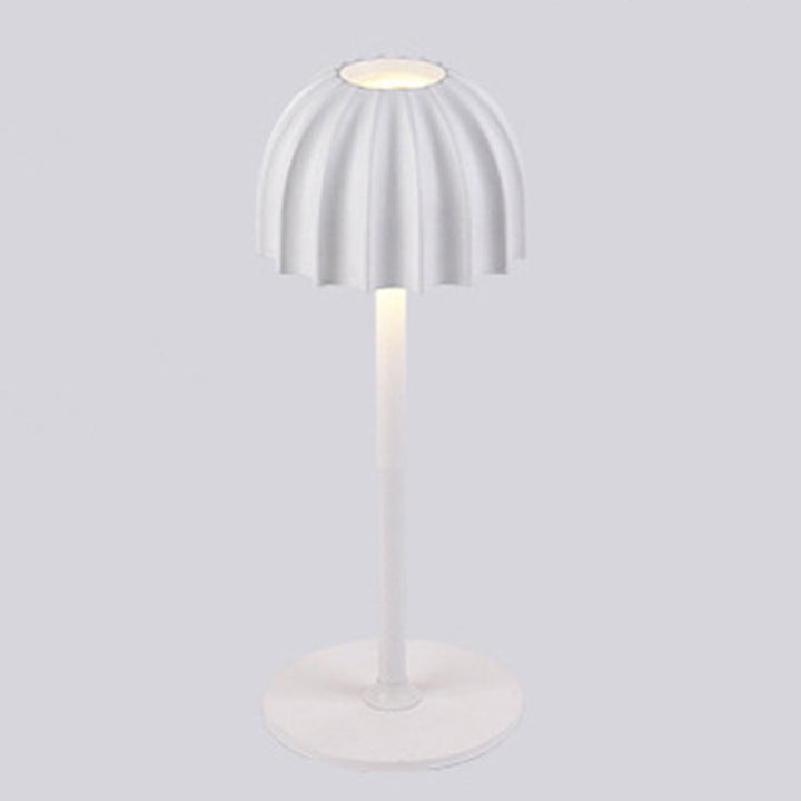 Lampe de table LED USB en forme de parapluie scandinave contemporaine pour chambre à coucher 