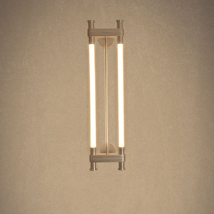 Modern Transitional Dual Aluminum Long Strip Acrylic LED Wall Sconce Lamp For Living Room