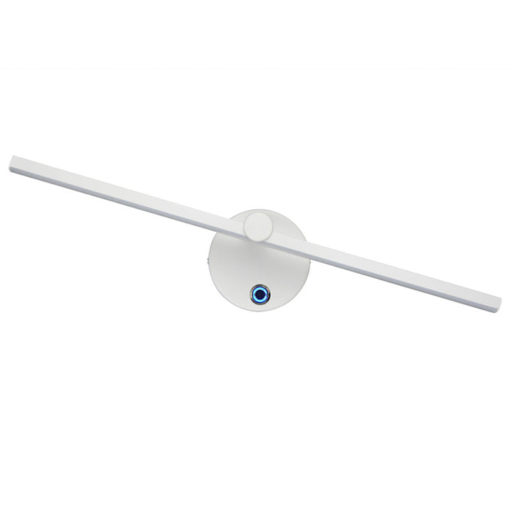 Moderne minimalistische Aluminium-Langstreifen-drehbare LED-Wandleuchte für das Schlafzimmer 