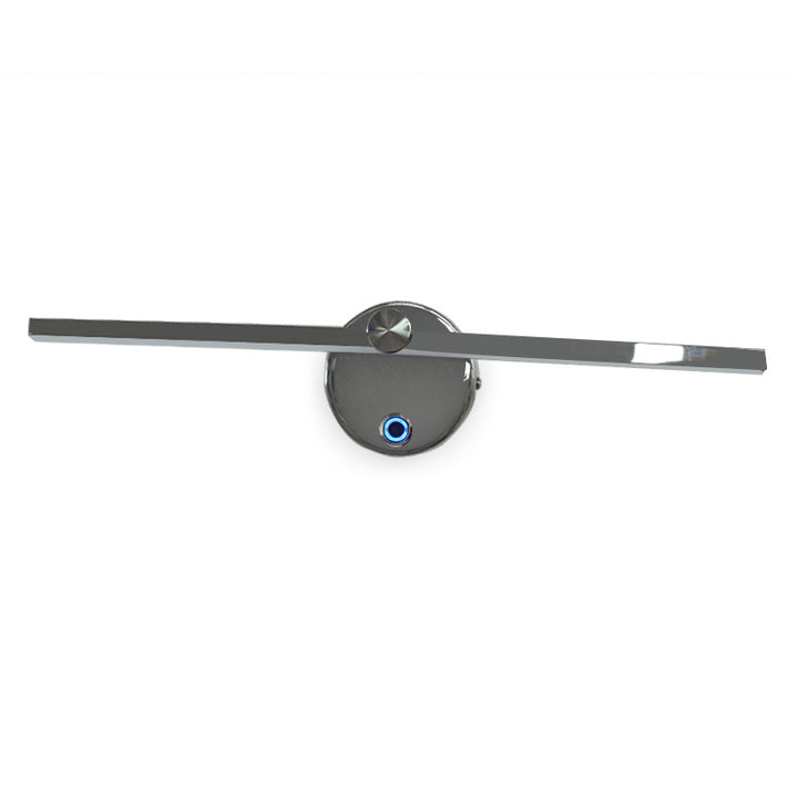Moderne minimalistische Aluminium-Langstreifen-drehbare LED-Wandleuchte für das Schlafzimmer 