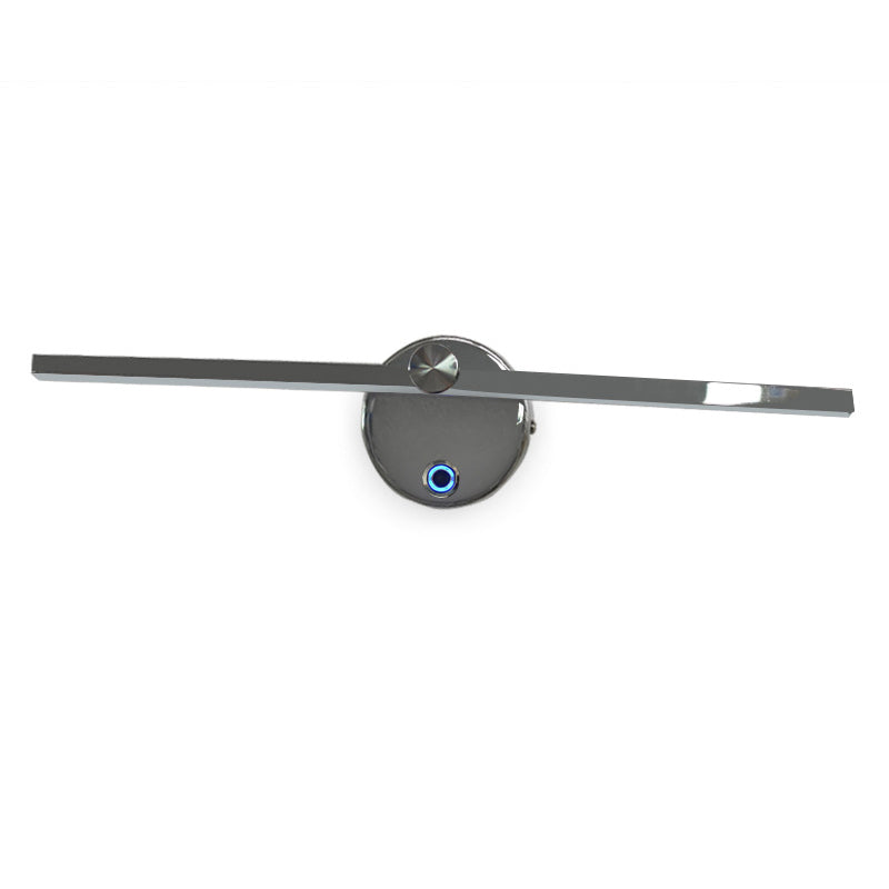 Moderne minimalistische Aluminium-Langstreifen-drehbare LED-Wandleuchte für das Schlafzimmer 