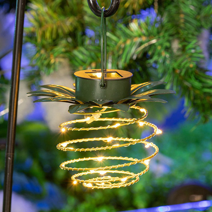 Lumière extérieure LED en cuivre et fer en forme d&