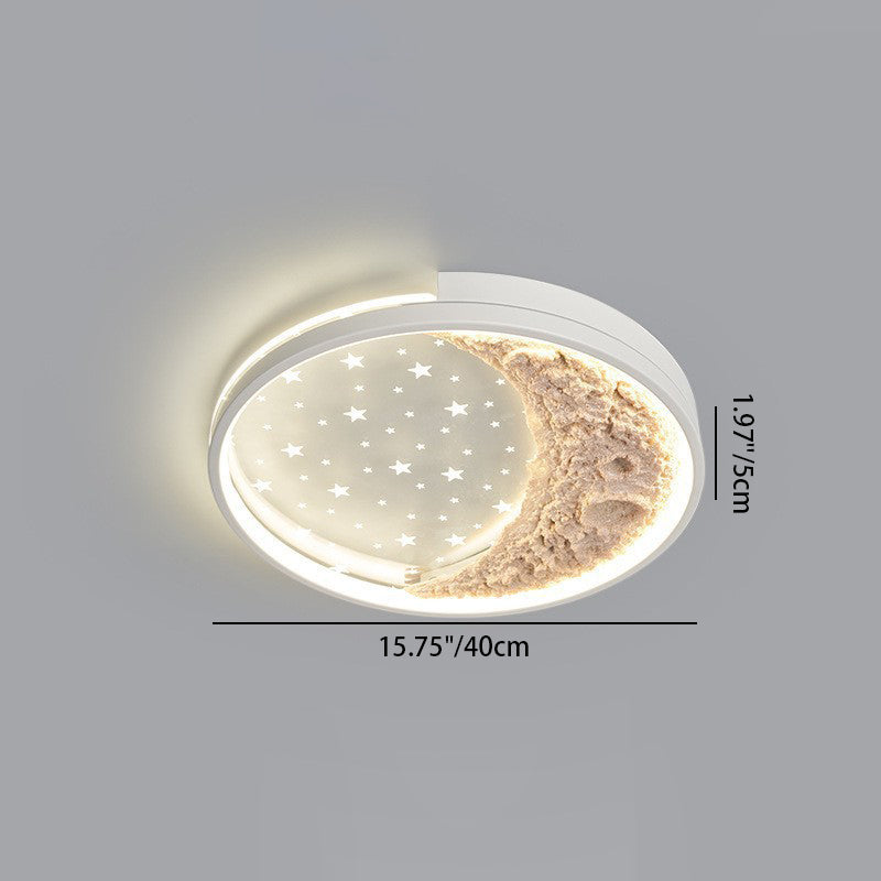 Luz de techo empotrada LED minimalista moderna con cúpula redonda de hierro y acrílico para dormitorio 