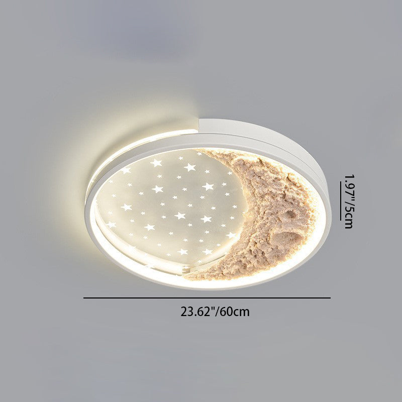 Luz de techo empotrada LED minimalista moderna con cúpula redonda de hierro y acrílico para dormitorio 