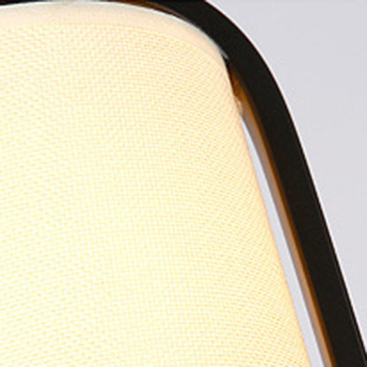 Suspension lumineuse rectangulaire Art Déco moderne en fer et verre avec plantes aquatiques pour salon 
