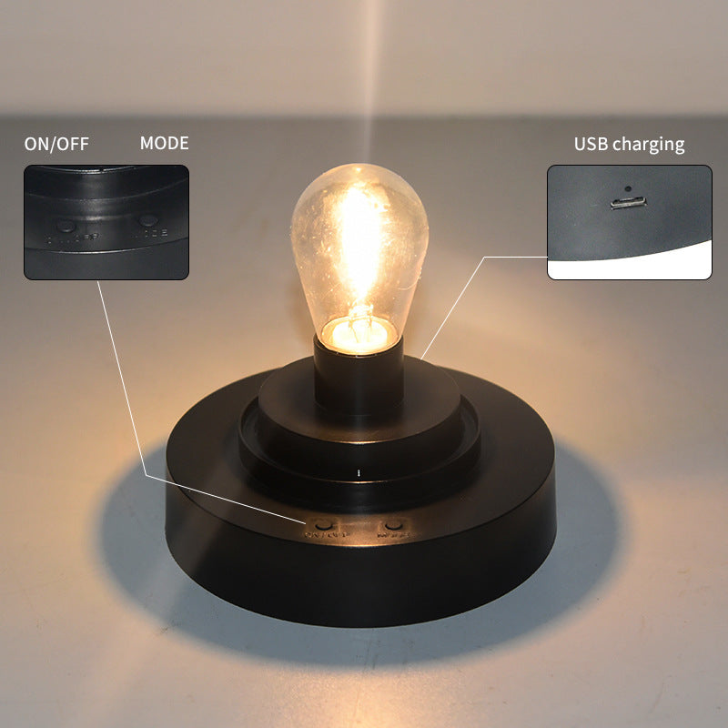 Moderne unbedeutende runde ovale ABS-Hardware-LED-Tischlampe für Schlafzimmer 