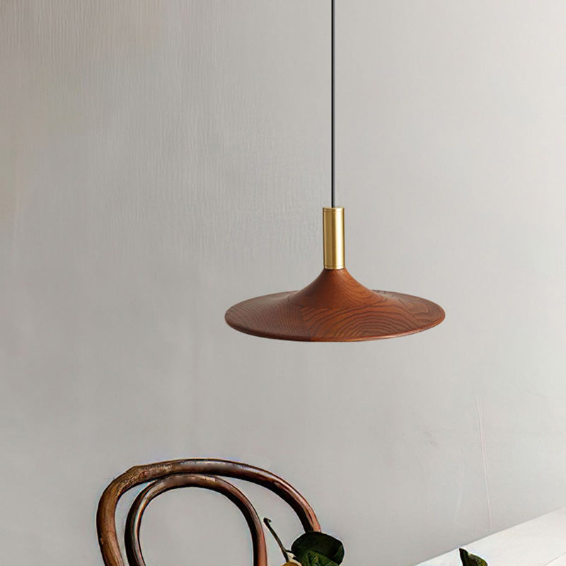 Lustre suspendu rond en fer acrylique LED soucoupe volante scandinave contemporaine pour salle à manger 