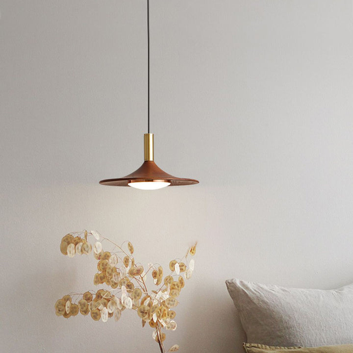Lustre suspendu rond en fer acrylique LED soucoupe volante scandinave contemporaine pour salle à manger 
