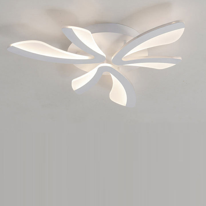 Zeitgenössische skandinavische Löwenzahn-Kuppel-Hardware-Acryl-LED-Unterputz-Deckenleuchte für Schlafzimmer 