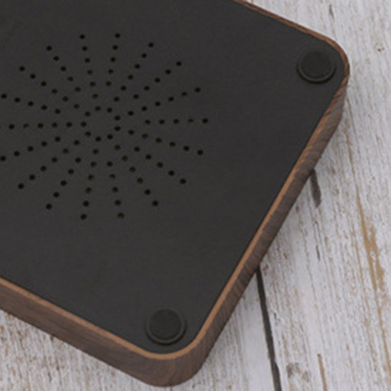 Lámpara de Mesa LED de Madera ABS en Forma de Orbe Redondo de Luna 3D PEGT de Levitación Creativa Contemporánea para Dormitorio 