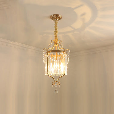 Lustre Suspendu Moderne de Luxe Rond Ovale en Fer et Acrylique 1/3 Lumière pour Chambre 