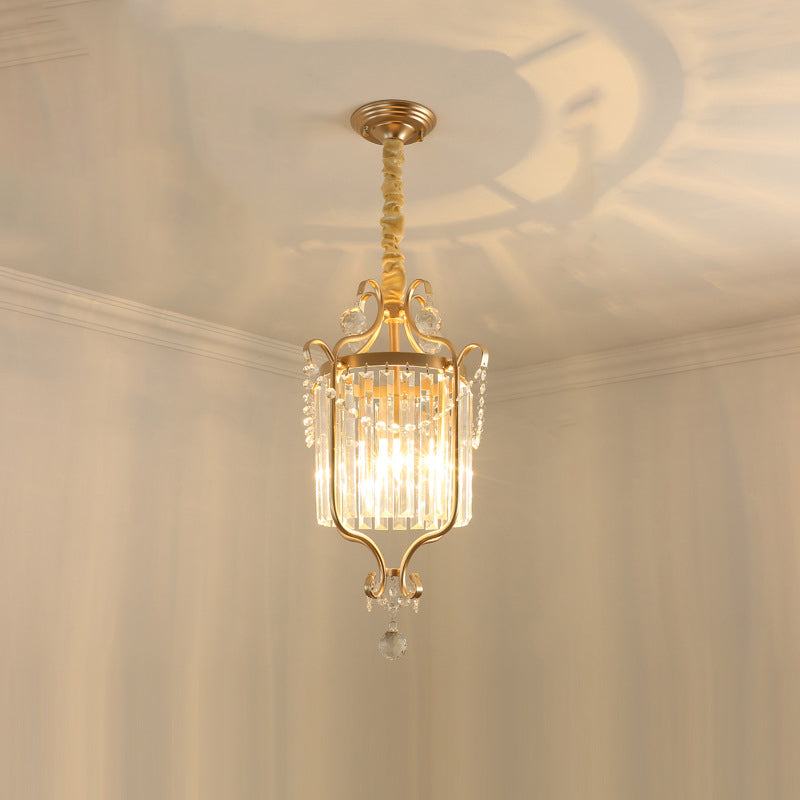 Lustre Suspendu Moderne de Luxe Rond Ovale en Fer et Acrylique 1/3 Lumière pour Chambre 