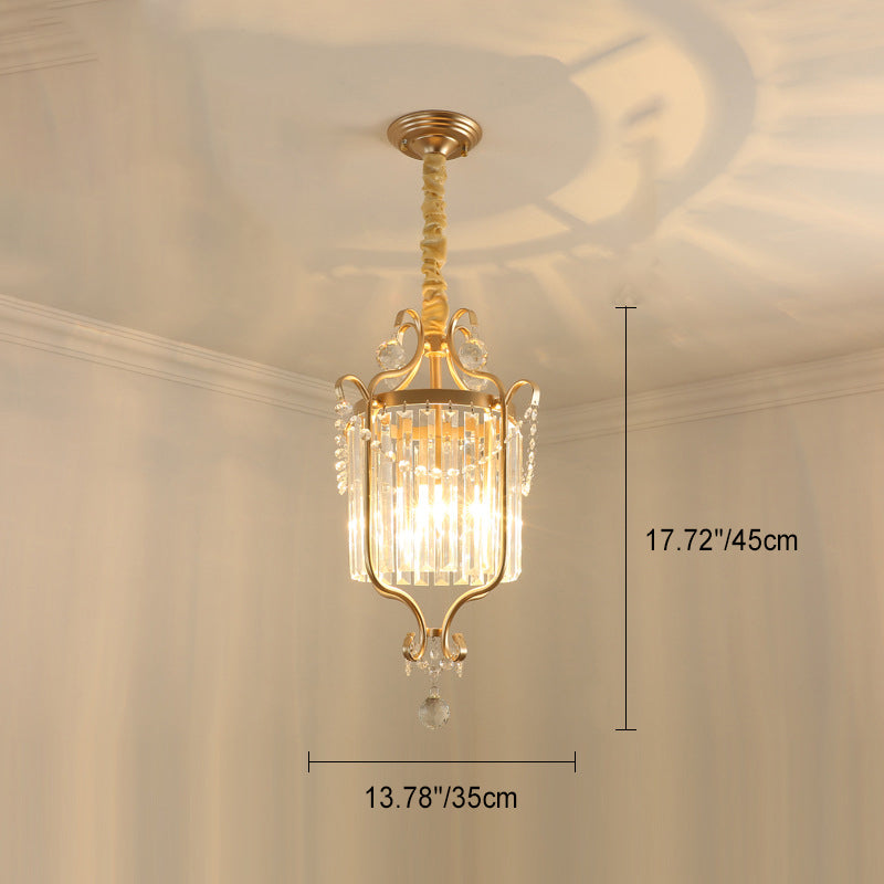 Lustre Suspendu Moderne de Luxe Rond Ovale en Fer et Acrylique 1/3 Lumière pour Chambre 