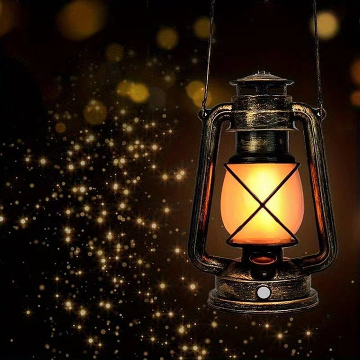 Traditionelle Vintage USB Pferd Lampe Laterne Runde ABS LED Tisch Lampe Für Wohnzimmer 