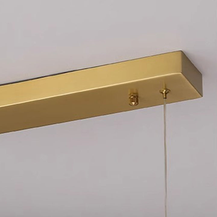 Moderne Art Deco Feder Vogel Kupfer Acryl LED Kronleuchter Für Esszimmer 
