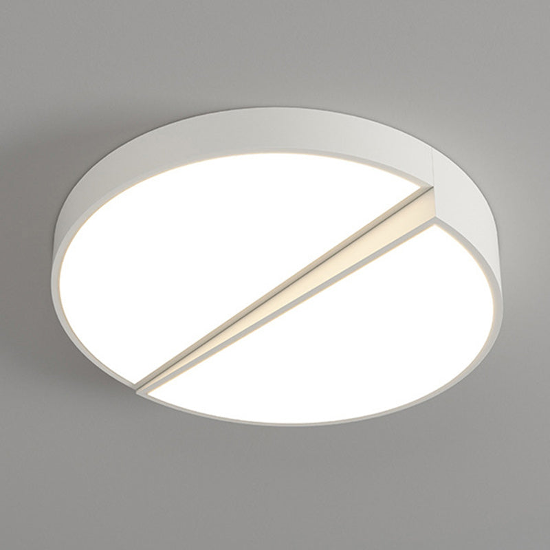 Luz de techo empotrada LED de combinación de bloque redondo cuadrado rectangular minimalista moderno de hierro y acrílico para dormitorio 