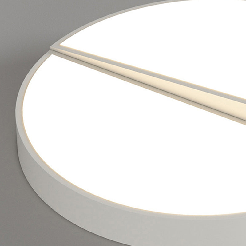Luz de techo empotrada LED de combinación de bloque redondo cuadrado rectangular minimalista moderno de hierro y acrílico para dormitorio 