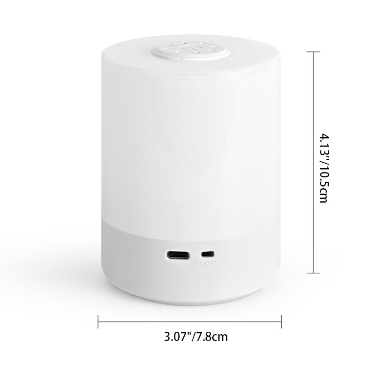 مصباح طاولة LED أسطواني USB حديث بسيط من ABS لغرفة النوم 