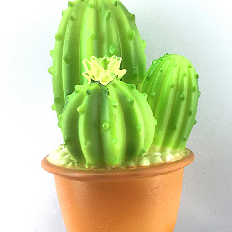 Luz LED para exteriores de plástico en forma de cactus piña impermeable y creativa contemporánea 