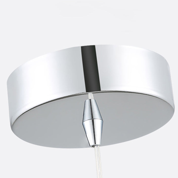 Suspension luminaire 1 lumière en forme de cloche cylindrique ronde vintage traditionnelle en fer pour chambre 