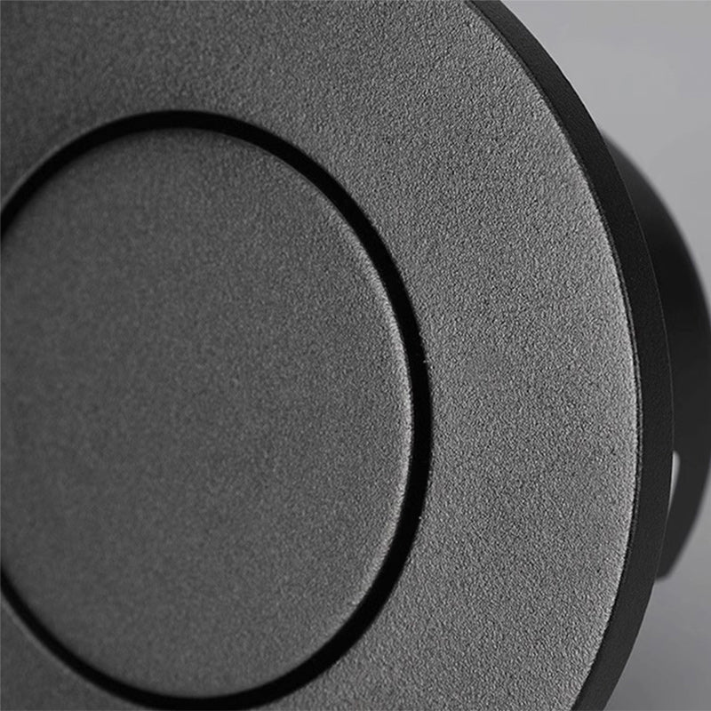 Applique Murale LED Carrée Ronde Encastrée Minimaliste Moderne en Aluminium Pour Chambre 