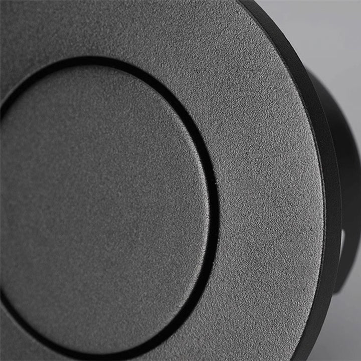 Applique Murale LED Carrée Ronde Encastrée Minimaliste Moderne en Aluminium Pour Chambre 