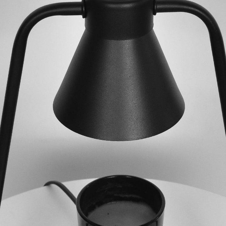 Contemporary Scandinavian Round Prism Iron 1-Light Melting Wax Table Lamp For Bedroom