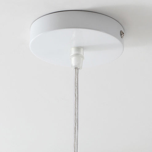Lustre Suspendu Contemporain Créatif Oiseau Cylindre Rond Résine Verre 1 Lumière Pour Salle à Manger 