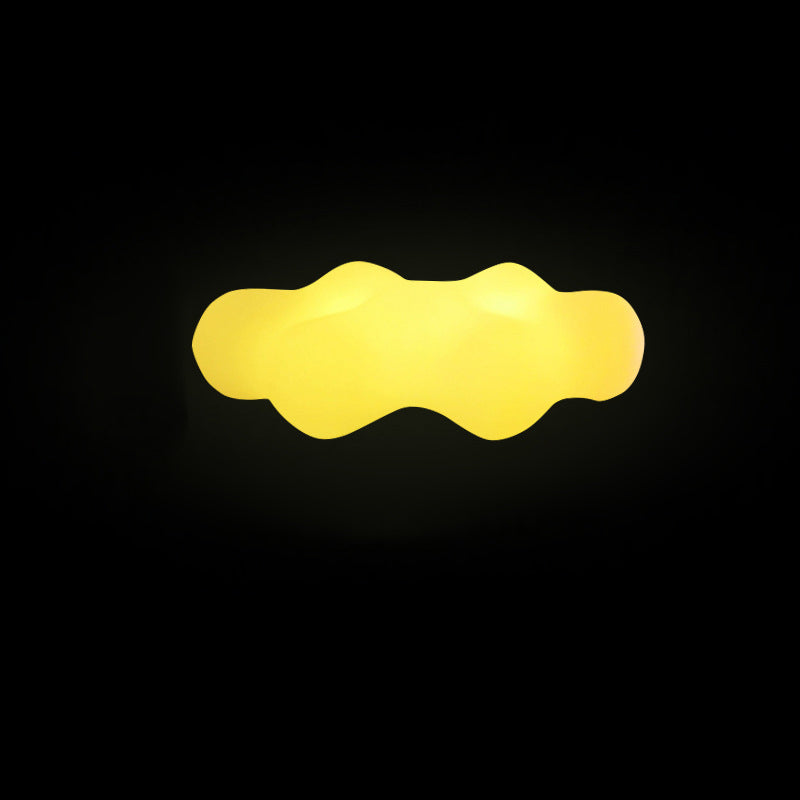 Lumière extérieure LED en forme de nuage en PE étanche à l&
