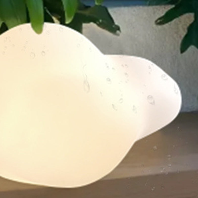 Lumière extérieure LED en forme de nuage en PE étanche à l&