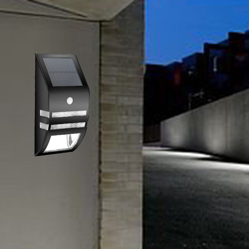 Applique murale LED en acier inoxydable ABS PC trapézoïdale étanche à l&