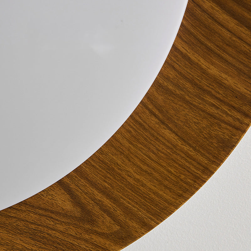Plafonnier LED en dôme minimaliste moderne en fer et acrylique pour chambre à coucher 